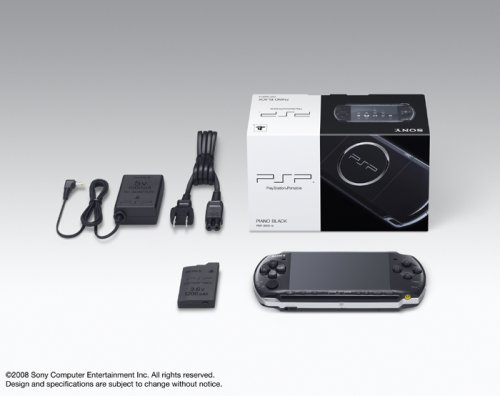SONY PSP Playstation Portable Console JAPAN Model PSP-3000 Piano Black (Japan Import) [PSP-3000-PB] รูปที่ 5