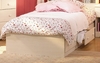 รูปย่อ Country Style Vanilla Cream Finish Mates Bed  รูปที่3