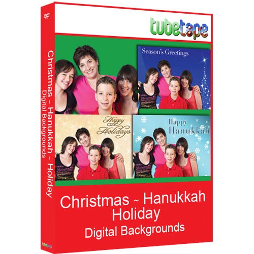 Christmas / Hanukkah / Holiday - Digital Backgrounds  [Mac CD-ROM] รูปที่ 1