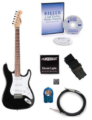 Ultimate Electric Guitar Beginner Learning Package ( Rok Stark guitar Kits ) ) รูปที่ 1