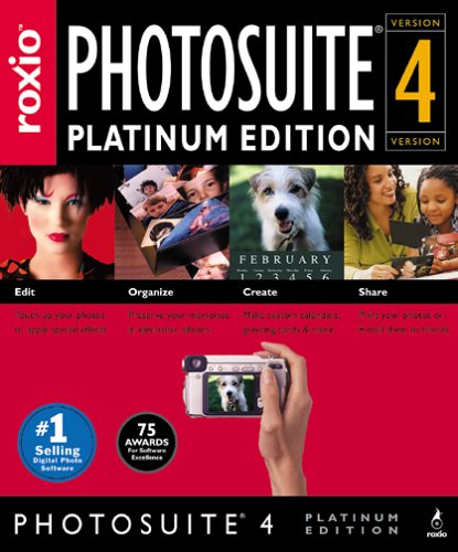 Roxio PhotoSuite Platinum 4  [Pc CD-ROM] รูปที่ 1