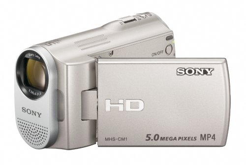 Sony Webbie MHS-CM1 HD Camcorder (Silver) ( HD Camcorder ) รูปที่ 1