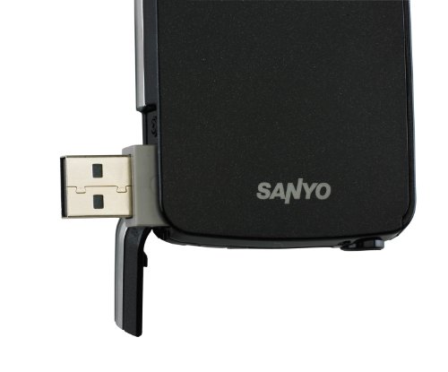 Sanyo VPC-PD2BK Full HD Pocket Movie Dual Camera with 10 Megapixel Digital Photos and 3X Optical Zoom (Black) NEWEST MODEL ( Sanyo HD Camcorder ) รูปที่ 5