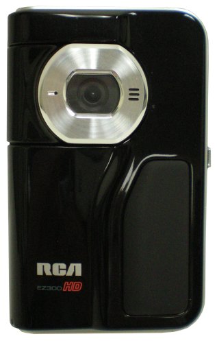 RCA EZ300HD Small Wonder High Definition Digital Camcorder (Black) ( HD Camcorder ) รูปที่ 1