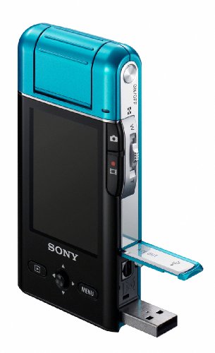 Sony MHS-PM5 bloggie HD Video Camera (Blue) ( HD Camcorder ) รูปที่ 6
