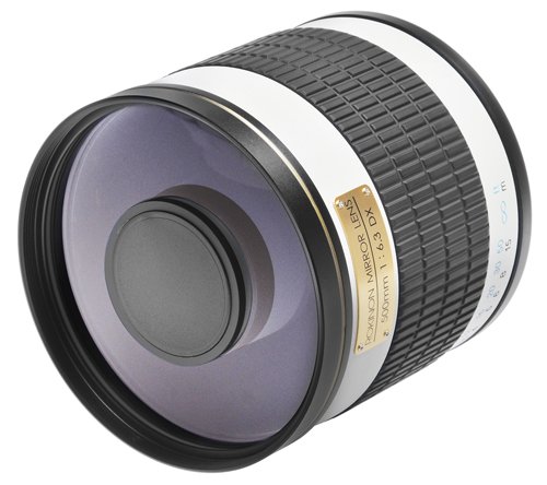 Rokinon 500mm Multi-Coated Mirror Lens with 2x Teleconverter (=1000mm) + Stedi-Stock Shoulder Brace Kit for Canon EOS 7D, 5D, 60D, 50D, Rebel T3, T3i, T2i, T1i, XS Digital SLR Cameras ( Rokinon Lens ) รูปที่ 3