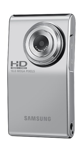 Samsung HMX-U10 Ultra-Compact Full-HD Camcorder with 10 Megapixel Still (Silver) ( HD Camcorder ) รูปที่ 1