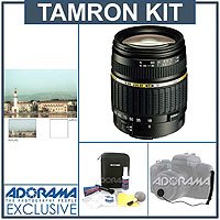 Tamron 18 - 200mm f/3.5-6.3 XR DI-II LD Aspherical (IF) Canon EOS Mount Lens Kit, - U.S.A. Warranty - with Tiffen 62mm UV Filter, Lens Cap Leash, Professional Lens Cleaning Kit ( Tamron Lens ) รูปที่ 1