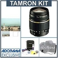 Tamron 18 - 200mm f/3.5-6.3 XR DI-II LD Aspherical (IF) Canon EOS Mount Lens Kit, - U.S.A. Warranty - with Tiffen 62mm UV Filter, Lens Cap Leash, Professional Lens Cleaning Kit ( Tamron Lens )