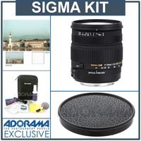 Sigma 17-70mm f/2.8-4 DC Macro OS (Optical Stabilizer) HSM AF Lens Kit for Pentax AF Cameras, with Tiffen 72mm UV Wide Angle Filter, Professional Lens Cleaning Kit, Lens Cap for Wide Angle Filters ( Sigma Lens ) รูปที่ 1