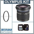 Olympus Zuiko 9mm - 18mm f/4.0-5.6 E-ED Digital Lens, with Tiffen 72mm UV Wide Angle Filter, Digital Camera & Lens Cleaning Kit ( Olympus Lens )