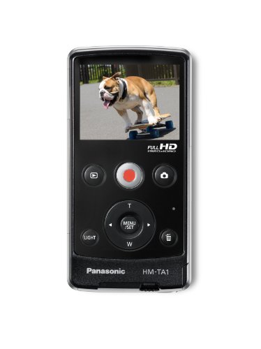 Panasonic TA-1 Ultrathin HD Pocket Camcorder Enabled with Skype and iFrame (Dark Grey) ( Panasonic HD Camcorder ) รูปที่ 3