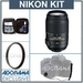 รูปย่อ Nikon 55 - 300mm f/4.5-5.6G ED AF-S DX VR II (Vibration Reduction) Lens with 5 Year U.S.A. Warranty, with Pro Optic 58mm MC UV Filter, Lens Cap Leash, Professional Lens Cleaning ( Nikon Lens ) รูปที่1