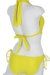 รูปย่อ Swimsuit Yellow Halter Tie Side Monokini Swimsuit with Removable Soft Pads (Type one Piece) รูปที่2