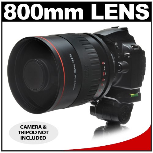 Vivitar 800mm f/8.0 Series 1 Multi-Coated Mirror Lens for Nikon D40, D60, D90, D300, D300s, D3, D3s, D3x, D7000, D3000, D3100 & D5000 Digital SLR Cameras ( Vivitar Lens ) รูปที่ 1