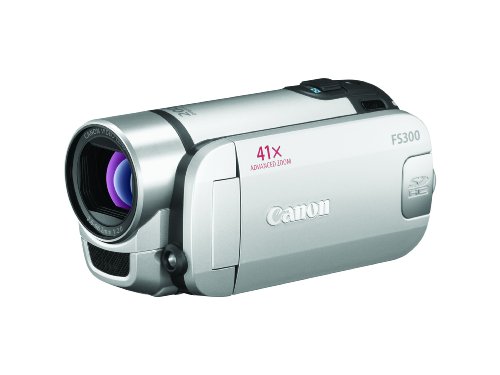 Canon FS300 Flash Memory Camcorder w/41x Advanced Zoom (Silver) ( HD Camcorder ) รูปที่ 3