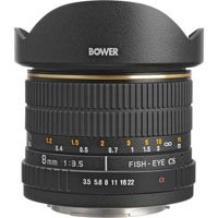 Bower 8mm f/3.5 Fisheye Manual Focus Lens for Sony / Minolta Maxxum APS-C Autofocus Cameras ( Bower Lens ) รูปที่ 3