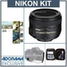 รูปย่อ Nikon 50mm f/1.4G AF-S AF Nikkor Lens - with 5 Year U.S.A. Warranty Tiffen 58mm Photo Essentials Filter Kit, Lens Cap Leash, Professional Lens Cleaning Kit ( Nikon Lens ) รูปที่1