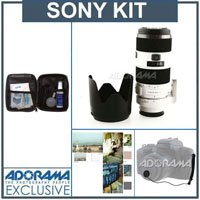 Sony 70-200mm f/2.8 G-Series a (Alpha) Mount Digital SLR Lens kIt, with Tiffen 77mm Photo Essentials Filter Kit, Lens Cap Leash, Professional Lens Cleaning Kit ( Sony Lens ) รูปที่ 1