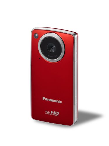 Panasonic TA-1 Ultrathin HD Pocket Camcorder Enabled with Skype and iFrame (Red) ( Panasonic HD Camcorder ) รูปที่ 2