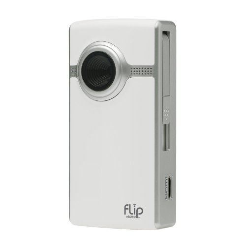 Flip UltraHD Video Camera - White, 4 GB, 1 Hour NEWEST MODEL ( HD Camcorder ) รูปที่ 1