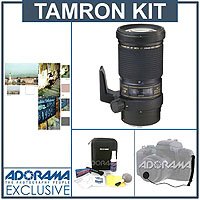 Tamron SP 180mm f/3.5 Di Macro LD-IF AF Telephoto Lens Kit, for the Maxxum & Sony Alpha Mount. with Tiffen 72mm Photo Essentials Filter Kit, Lens Cap Leash, Professional Lens Cleaning Kit ( Tamron Lens ) รูปที่ 1