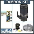 Tamron SP 180mm f/3.5 Di Macro LD-IF Af Lens Kit, for Nikon AF . with Tiffen 72mm Photo Essentials Filter Kit, Lens Cap Leash, Professional Lens Cleaning Kit ( Tamron Lens )