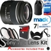 รูปย่อ Sony DT 18-55mm f/3.5-5.6 Zoom Lens Alpha & Minolta Digital SLRs. FREE 6pc Bundle Includes: 7 Year Warranty + 4pc Filter Set (3 Filters - UV, Polarizer, Fluorescent - with Case) + Lens Hood + Lens Pouch + Lens Cap Keeper + 2 pc Advanced Microfiber Cleaning Kit. ( Sony Lens ) รูปที่1