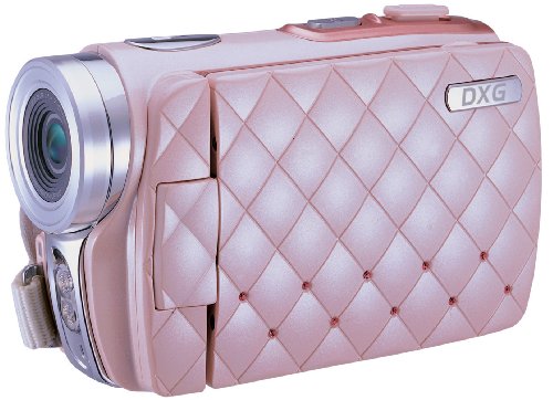 DXG USA DXG-535VP HD Riviera 720p High-Definition Camcorder Luxe Collection, Pink ( HD Camcorder ) รูปที่ 1