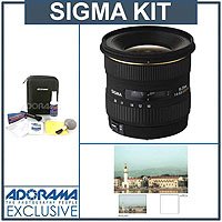 Sigma 10mm - 20mm f/4-5.6 EX DC HSM AF Kit for Sigma Digital SLR Cameras, with Tiffen 77mm UV Wide Angle Filter, Professional Lens Cleaning Kit ( Sigma Lens ) รูปที่ 1