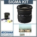 รูปย่อ Sigma 10mm - 20mm f/4-5.6 EX DC HSM AF Kit for Sigma Digital SLR Cameras, with Tiffen 77mm UV Wide Angle Filter, Professional Lens Cleaning Kit ( Sigma Lens ) รูปที่1