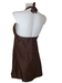 รูปย่อ Swimsuit Womens Beach Bay Swimdress Swimsuit, Long Tankini Swimwear, Halter, Brown, Size 10-18 (Type one Piece) รูปที่2