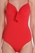 รูปย่อ Swimsuit Moontide Contours Figure Enhancement Red Dual Cup Underwired Swimsuit (Type one Piece) รูปที่2