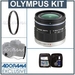 รูปย่อ Olympus Micro Zuiko Digital 9-18mm f/4.0-5.6 Zoom Lens Kit Black. for EP Series PEN Digital Cameras, with Tiffen 52mm UV Filter, Lens Cap Leash, Professional Lens Cleaning Kit ( Olympus Lens ) รูปที่1