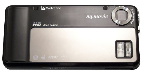 Wolverine MM100B mymovie HD Camcorder and 5Megapixel Camera (Black) ( HD Camcorder ) รูปที่ 1