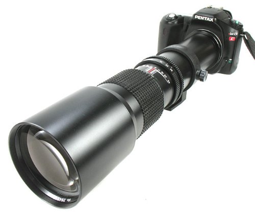 500mm BOWER Telephoto Lens for Pentax *ist, K10D, K100D, K20D dSLR ( CameraWorks NW Lens ) รูปที่ 1