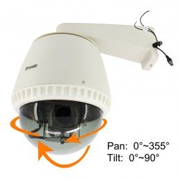 CCTV 27X Zoom PTZ Speed Security Camera + Controller ( CCTV ) รูปที่ 3