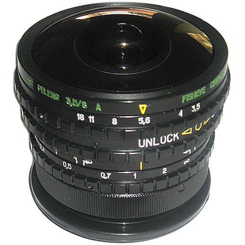 NEW Fisheye Peleng 3.5/8mm Lens for Olympus 4/3 SLR Cameras  รูปที่ 1
