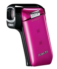 Sanyo VPC-CG10 HD Flash Memory Camcorder w/5x Optical Zoom (Pink) ( HD Camcorder )