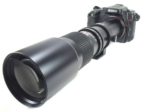 500mm Telephoto Lens +Tripod for SONY Alpha 230,330,380,700,800 +BONUS  รูปที่ 1
