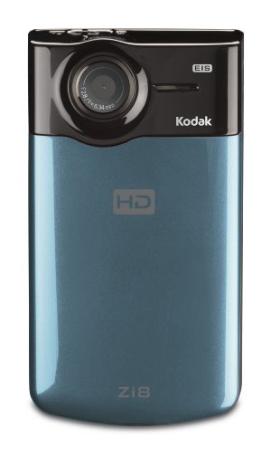 Kodak Zi8 Pocket Video Camera (Aqua) ( HD Camcorder ) รูปที่ 1
