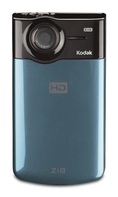 Kodak Zi8 Pocket Video Camera (Aqua) ( HD Camcorder )