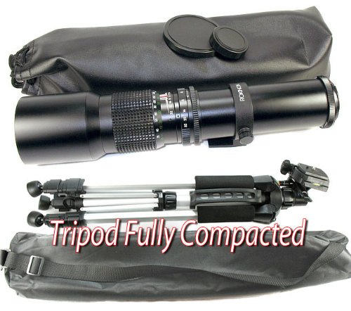500mm Telephoto Lens +Tripod for SONY Alpha 230,330,380,700,800 +BONUS  รูปที่ 3