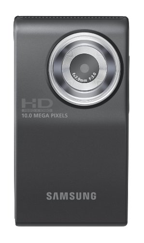 Samsung HMX-U10 Ultra-Compact Full-HD Camcorder with 10 Megapixel Still (Black) ( HD Camcorder ) รูปที่ 1