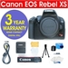 รูปย่อ Review Canon EOS Rebel XS 1000D Black SLR 10.1 Megapixel Digital Camera Body + 6 Piece Digital Camera Accessory Kit + 3 Year Extended Warranty Repair Contract รูปที่1