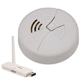 KJB Security C1253 Wireless Bottom View Smoke Detector Camera ( CCTV )