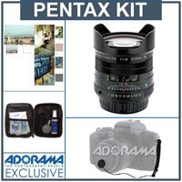 Pentax SMCP-FA 31mm f/1.8 AL Auto Focus, Limited Edition Lens Kit, Black, with Tiffen 58mm Photo Essentials Filter Kit, Lens Cap Leash, Professional Lens Cleaning Kit ( Pentax Lens ) รูปที่ 1