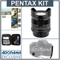 Pentax SMCP-FA 31mm f/1.8 AL Auto Focus, Limited Edition Lens Kit, Black, with Tiffen 58mm Photo Essentials Filter Kit, Lens Cap Leash, Professional Lens Cleaning Kit ( Pentax Lens )