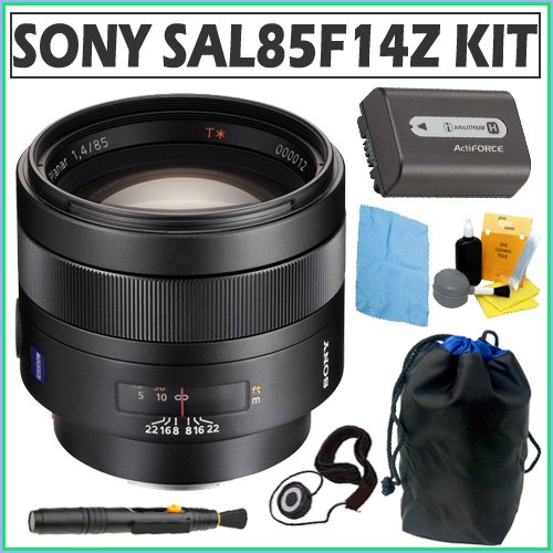 Sony Alpha SAL-85F14Z Telephoto 85mm F/1.4 Carl Zeiss Planar AF Lens + Accessory Kit ( Sony Lens ) รูปที่ 1