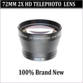 PRO HIGH DEFINTION 2x TELEPHOTO LENS FOR Canon 7D 40D 28-135mm Lens ( Digital Lens )